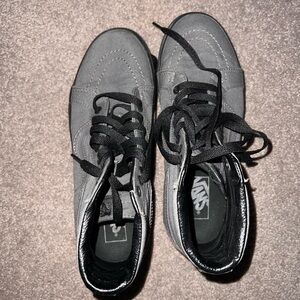 Vans women’s Gray High-Top Sneakers